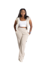 Fleece Cargo Pants Set